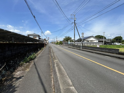 【前面道路含む現地写真】 | 北諸県郡三股町樺山　B区画　510万円