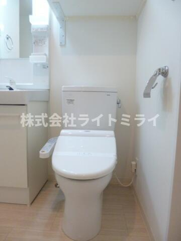スカイコートパレス西巣鴨のトイレ|※別部屋参考写真