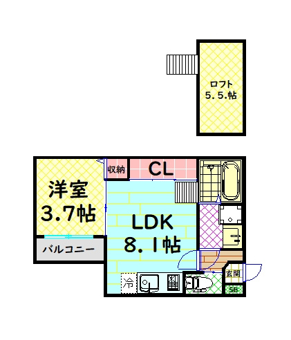【間取り】 | ハーモニーテラス南庄町