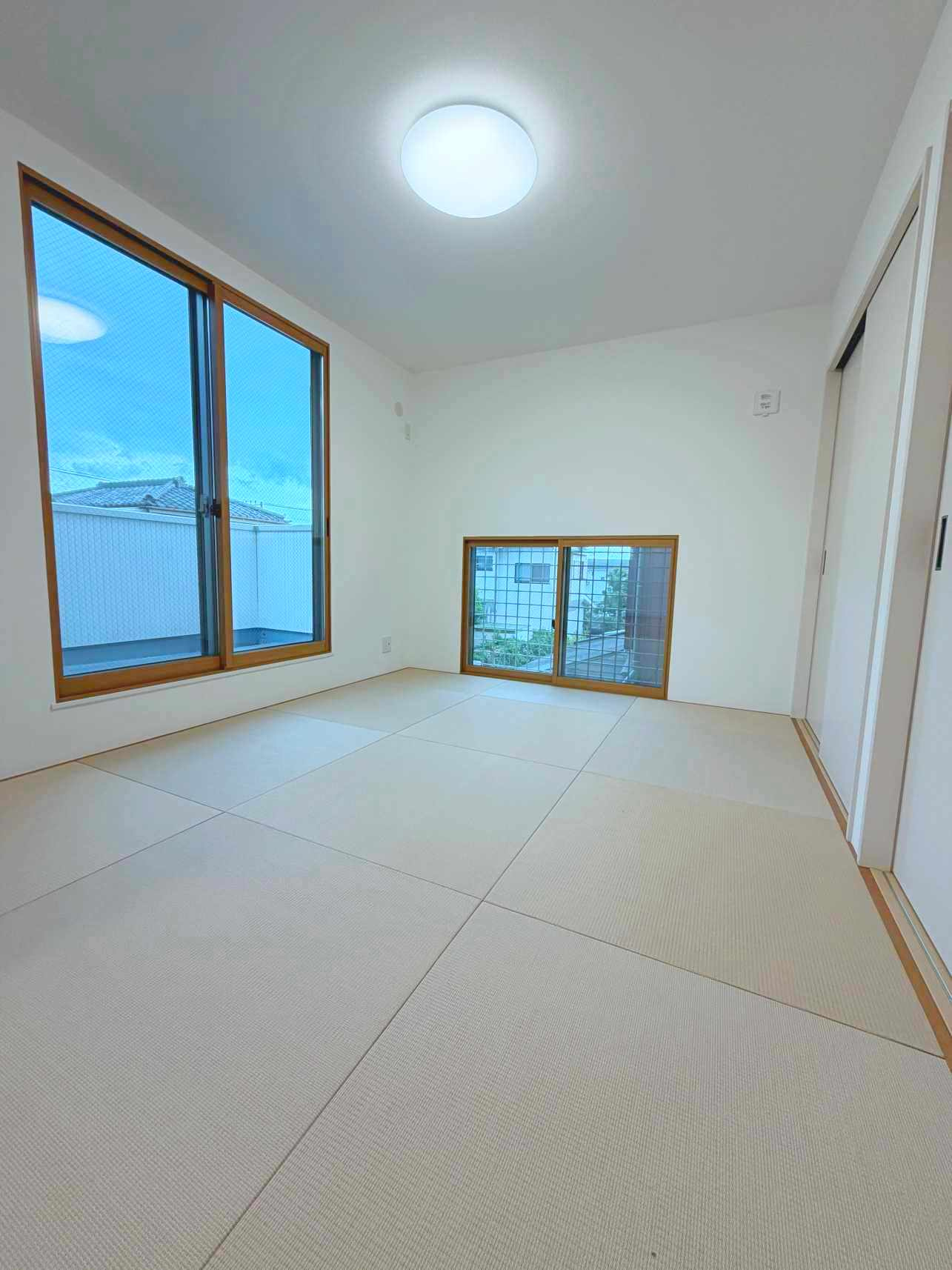 平塚市片岡戸建⑤の和室|フローリングだけでなく、和室もあります