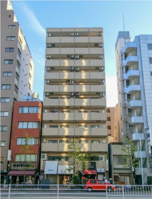 パークハイツ日本橋蛎殻町の外観|外はこのようになっています