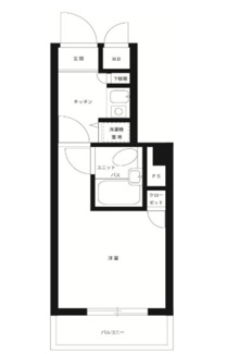 【間取り】 | マートルコート新小岩 | 間取りです。