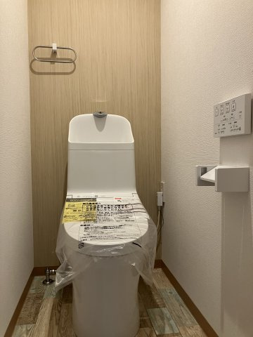 福岡市中央区　リノベーション完成　中古マンションのトイレ