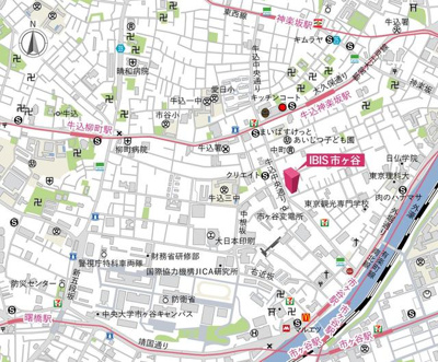 【地図】 | ＩＢＩＳ市ヶ谷