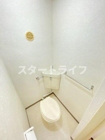 大阪市淀川区西宮原３丁目の賃貸マンションのトイレ