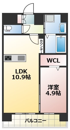 LIBTH南熊本駅の間取り