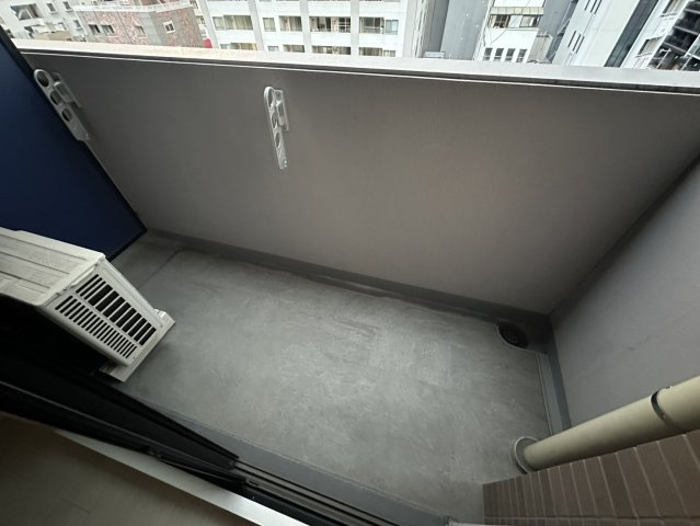 S-RESIDENCE谷町五丁目のバルコニー
