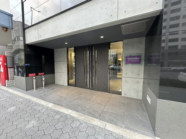 S-RESIDENCE谷町五丁目のエントランス