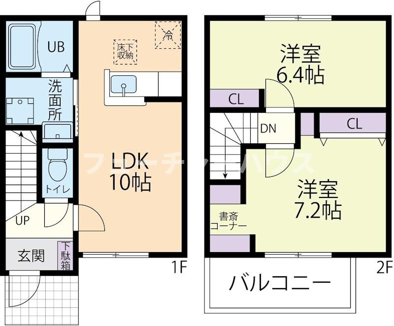Grand Est（グラン　エスト）Bの間取り