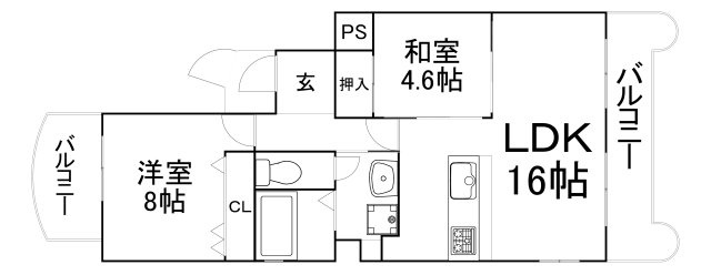 【間取り】 | メゾンドール道野