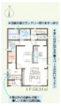 佐賀市光第2　１号棟の間取り