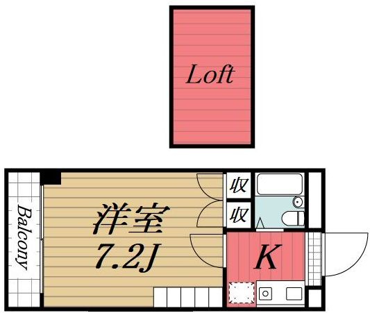 【間取り】 | メイローズ市原