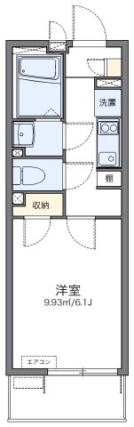 レオネクストライフワン長筬の間取り|代表的な間取のため実際の間取とは異なる場合があります