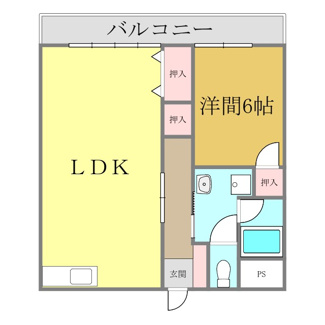 【間取り】 | 重信マンション・