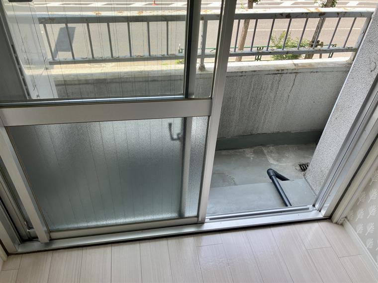 中川マンションのバルコニー