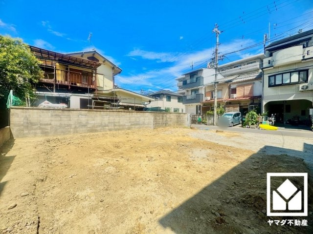 宇治市大久保町南ノ口　1期の前面道路含む現地写真