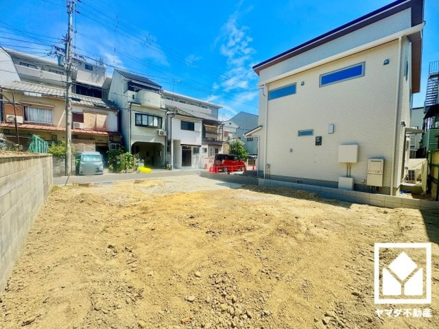 宇治市大久保町南ノ口　1期の前面道路含む現地写真