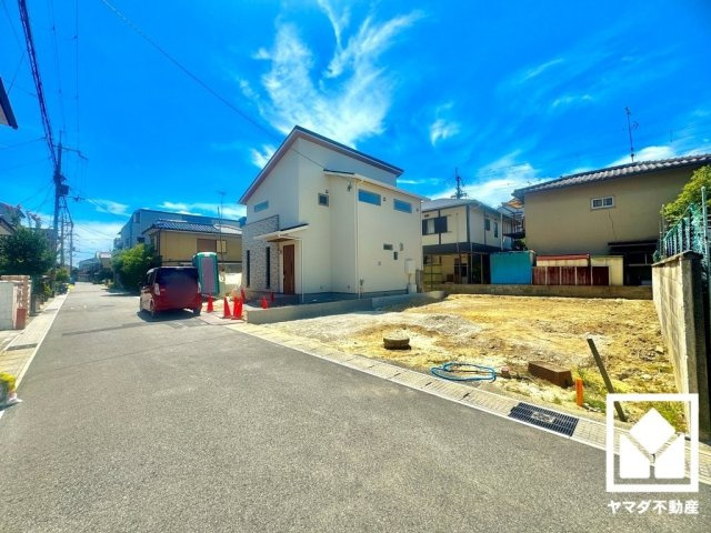 宇治市大久保町南ノ口　1期の前面道路含む現地写真