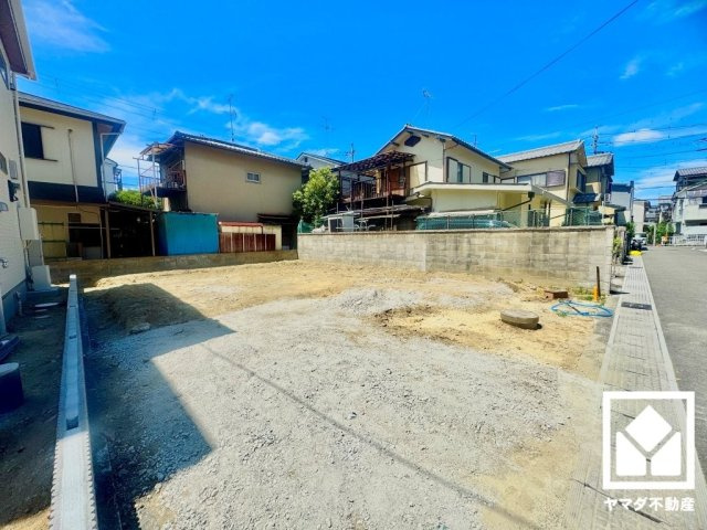 宇治市大久保町南ノ口　1期の前面道路含む現地写真