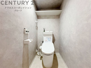 温水洗浄便座付トイレは温水洗浄機能により、暖かい水でおしりを洗浄することができ、冷たい水を使う従来の便座に比べ、温水洗浄機能で暖かいトイレを提供し、快適な使用を可能にします。