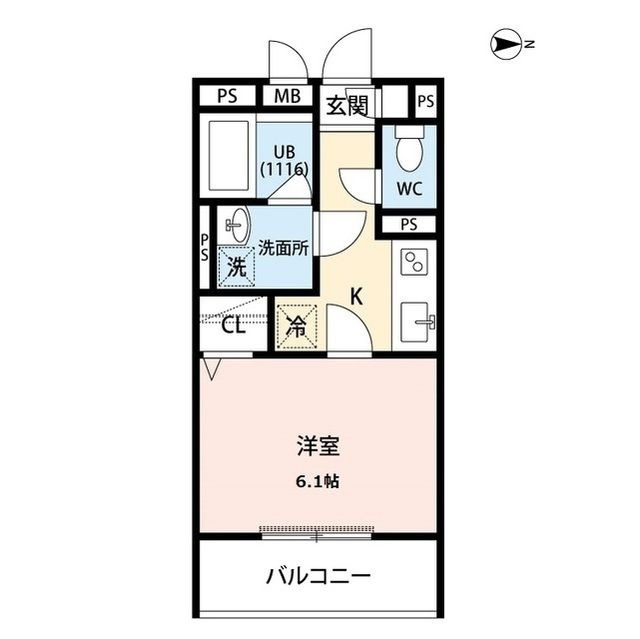 ラヴェニール国分寺の間取り