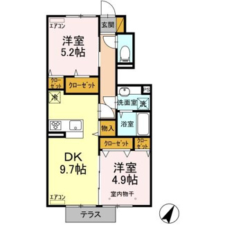 【間取り】 | かえで Ⅱ