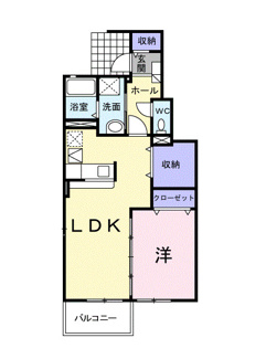 【間取り】 | フォンテーヌ | 間取図