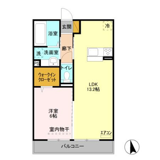 【間取り】 | マルシェみどりのⅡ