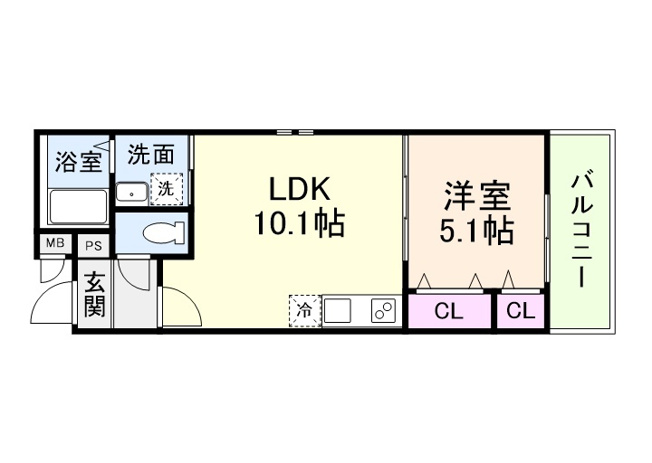 【間取り】 | CHARME PARKSIDE Ⅰ