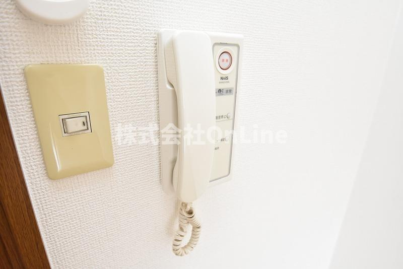 東大阪市高井田本通７丁目の賃貸マンションのセキュリティ