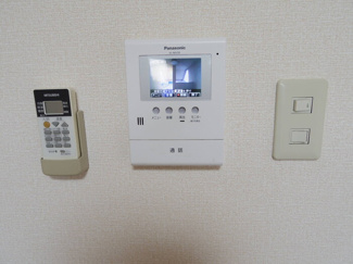 【セキュリティ】 | アトラクト松代 | カラーモニター付インターホン（録画機能付）