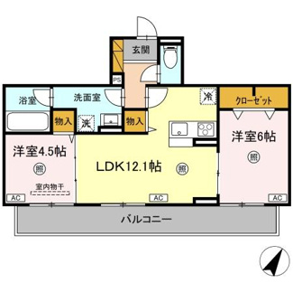 【間取り】 | Serenvita Matsushiro(ｾﾚｳｨｰﾀ ﾏﾂｼﾛ)
