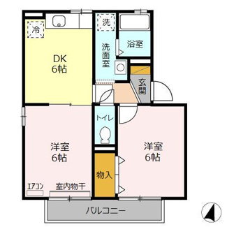 【間取り】 | リブェール Ａ･Ｂ･Ｃ