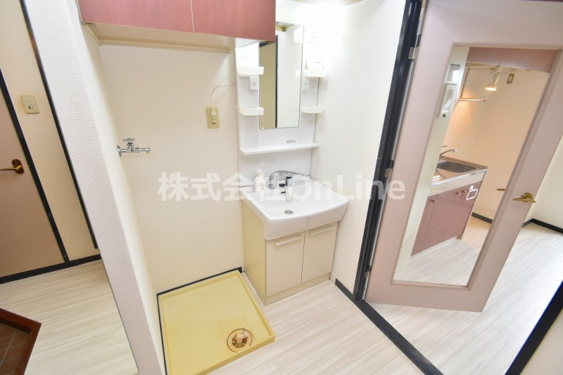 東大阪市川俣１丁目の賃貸マンションの独立洗面台