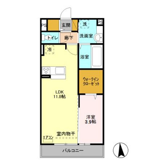 【間取り】 | ハイライズ学園の森