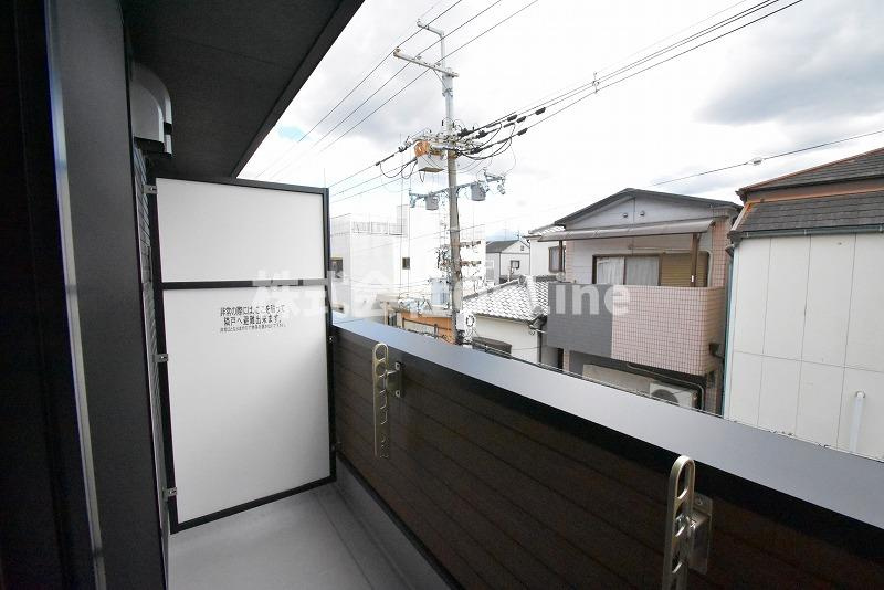 東大阪市衣摺４丁目のアパートの展望