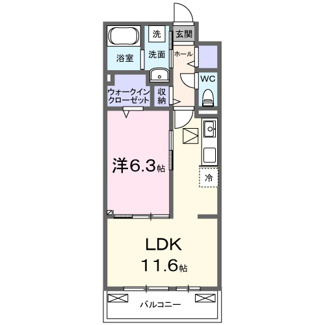 【間取り】 | Ａｘｉｓ２６ | 間取図