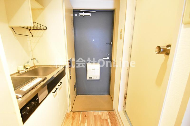 東大阪市菱屋西１丁目の賃貸マンションの玄関