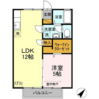 【間取り】 | セジュール吉備