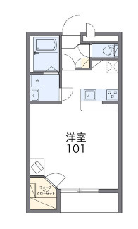 【間取り】 | レオパレスコンフォールツクバ | 画像2