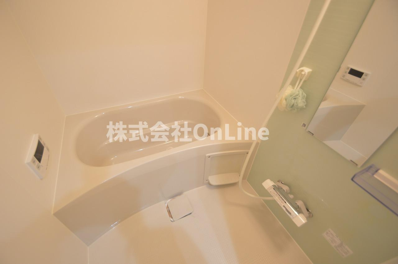 東大阪市長栄寺の賃貸マンションの浴室