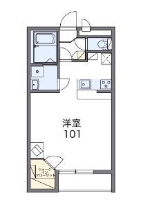 【間取り】 | レオパレスサンシャイン | 画像2