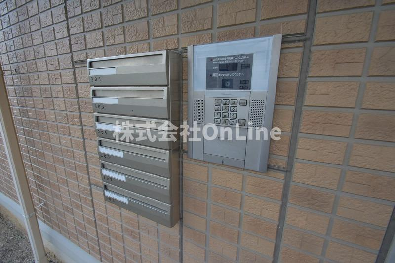 東大阪市本庄西３丁目のアパートのセキュリティ