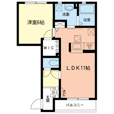 TwinCourt　IVの間取り