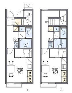 【間取り】 | レオパレスサンフラワーつくば | 画像2