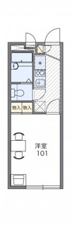【間取り】 | レオパレスSASA | 画像2