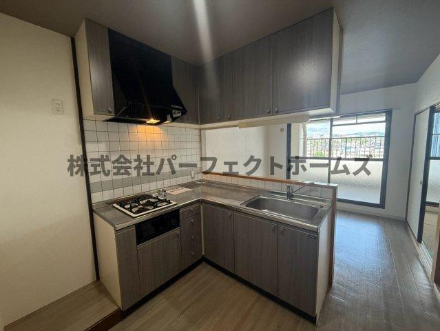 長楽ビルのキッチン|使いやすいキッチンです