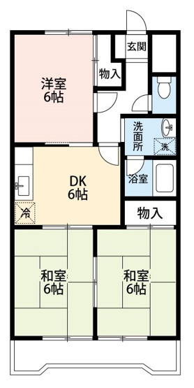 【間取り】 | サウスシャトーＯＮＥ