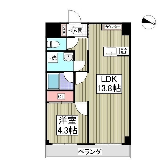ファースト春日マンションの間取り