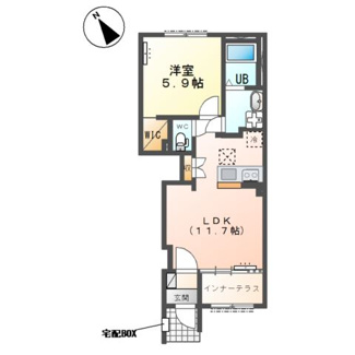 【間取り】 | 大曽根原町新築アパート①（仮